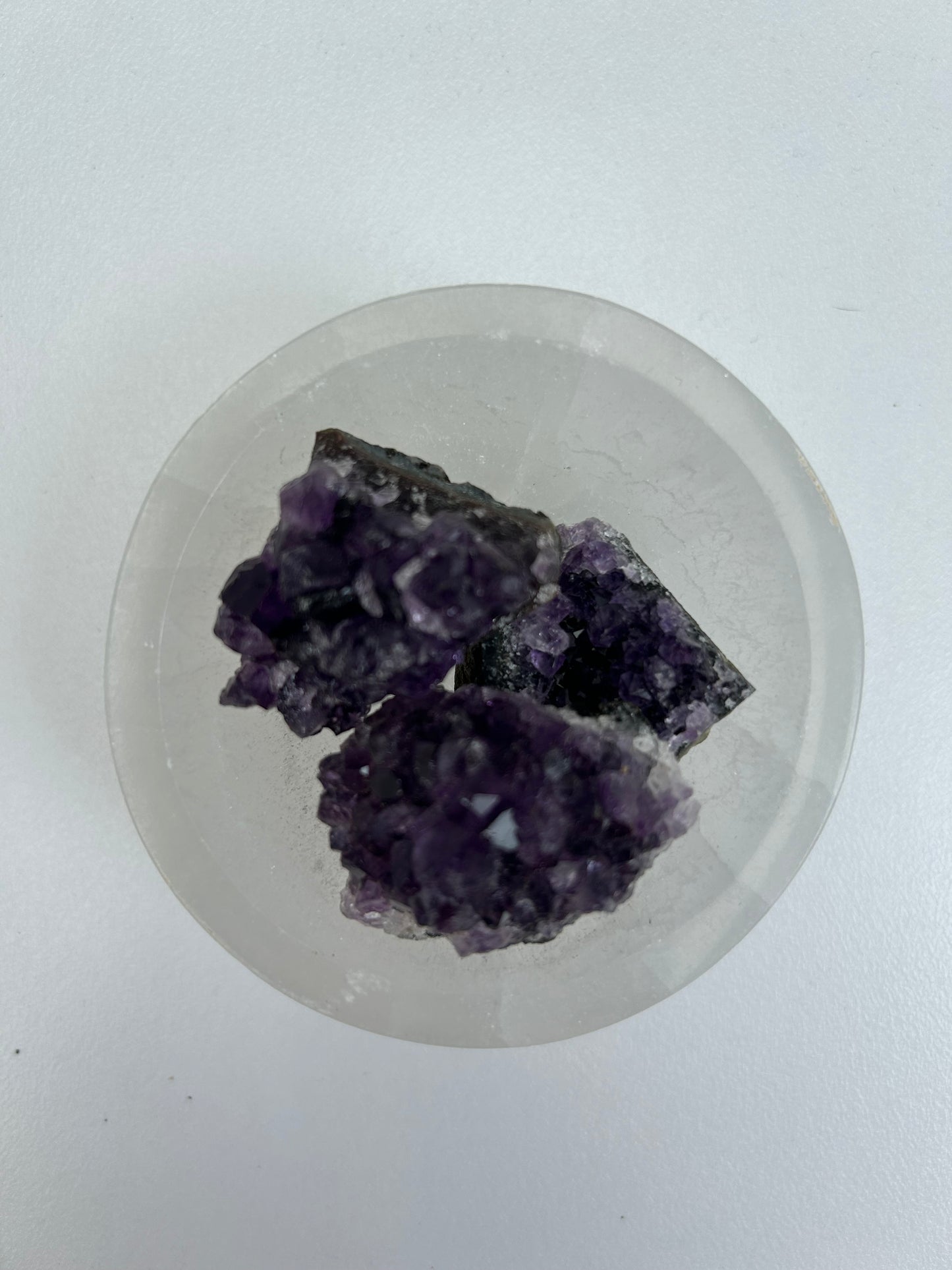 Meditation Box - Luxury Amethyst clusters