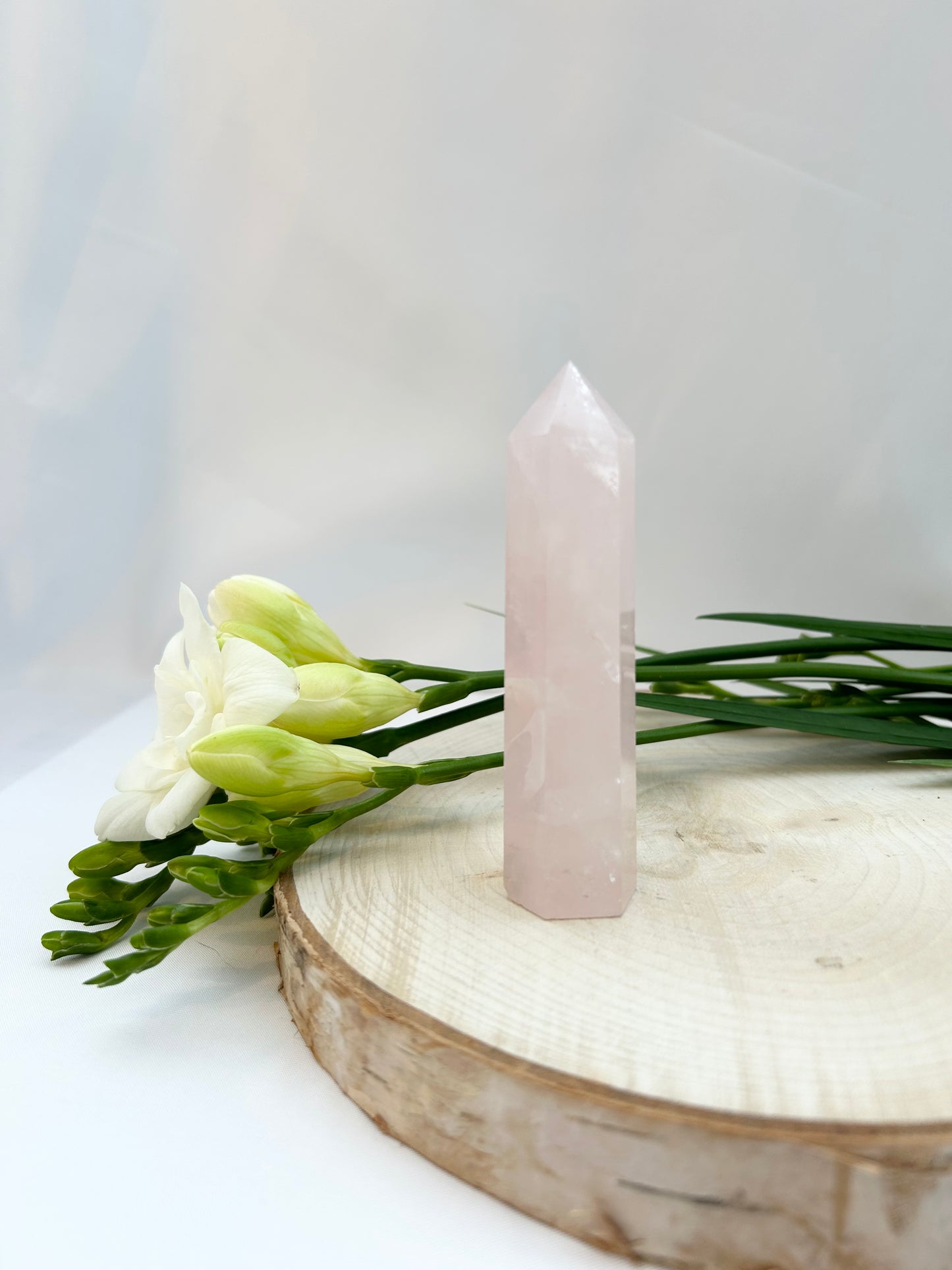 Rose Quartz Point 100mm (L)