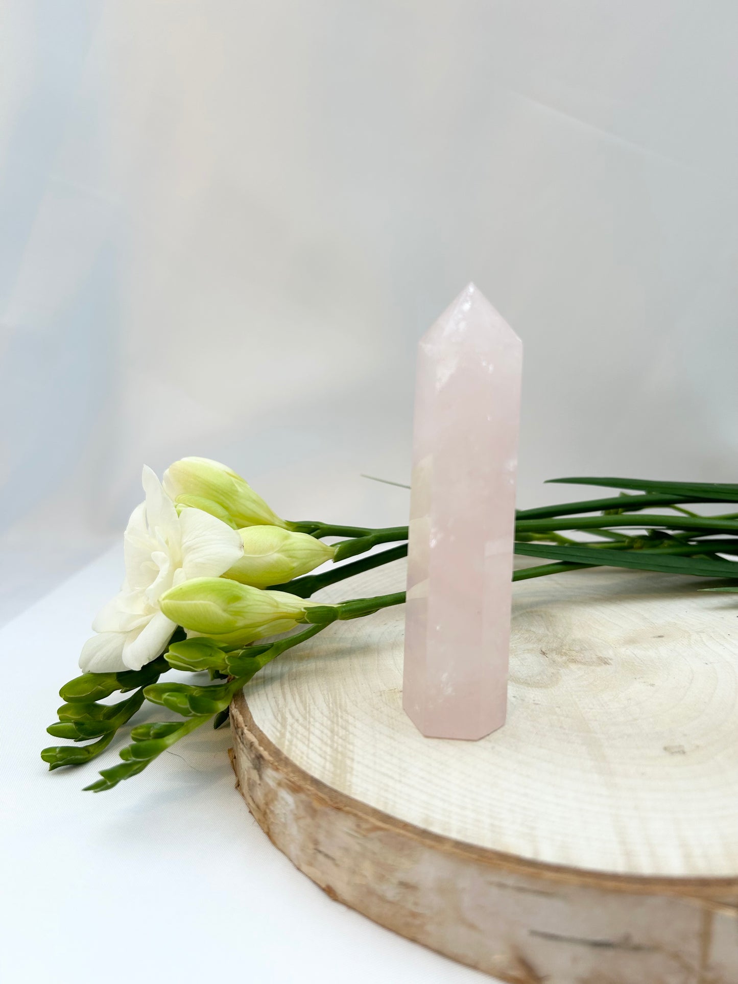 Rose Quartz Point 100mm (L)