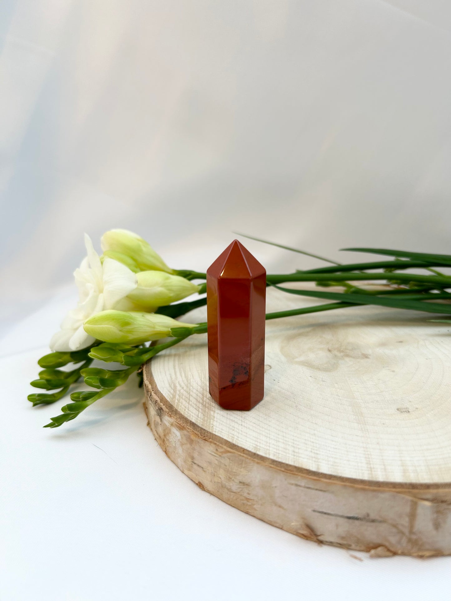 Red Jasper Polished Point 60mm (L)