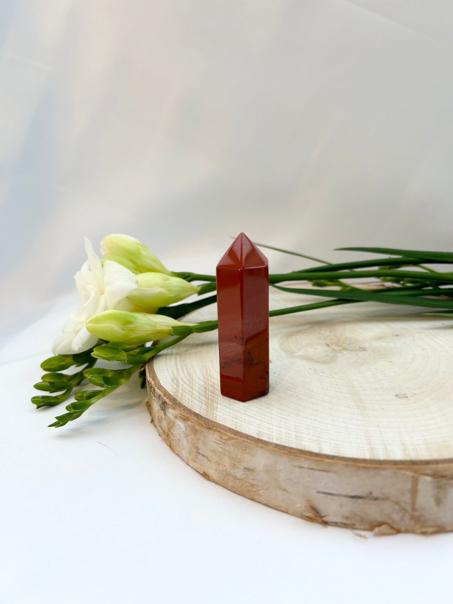 Red Jasper Polished Point 60mm (L)