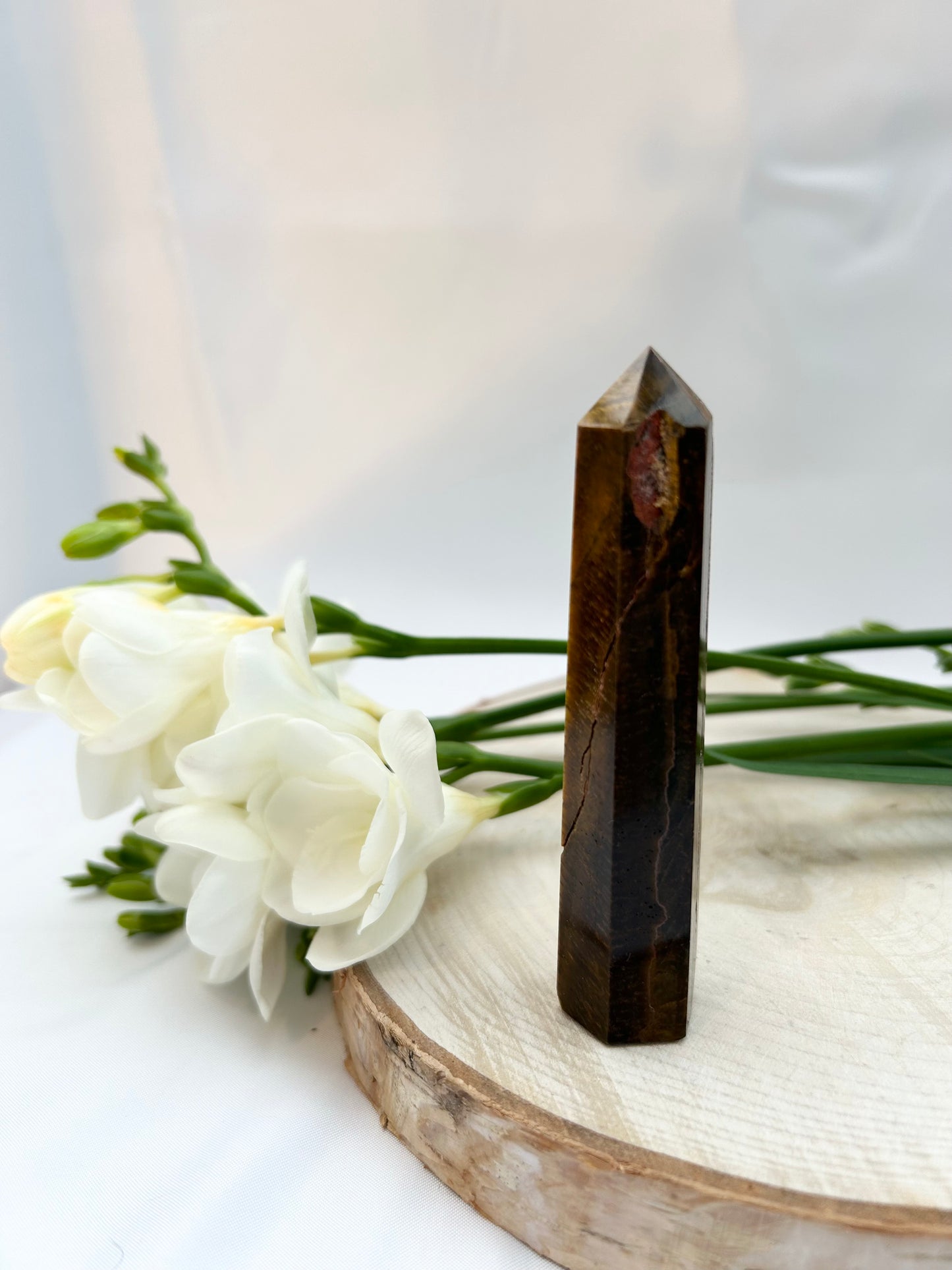 Tigers Eye "Gold" Polished Point 95mm (L)